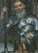 Lovis Corinth Alter Mann in Ritterrustung Spain oil painting artist